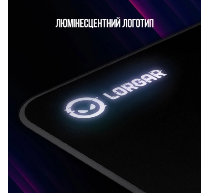 Lorgar Килимок для мишки Lorgar Legacer 753 Black (LRG-CMP753)