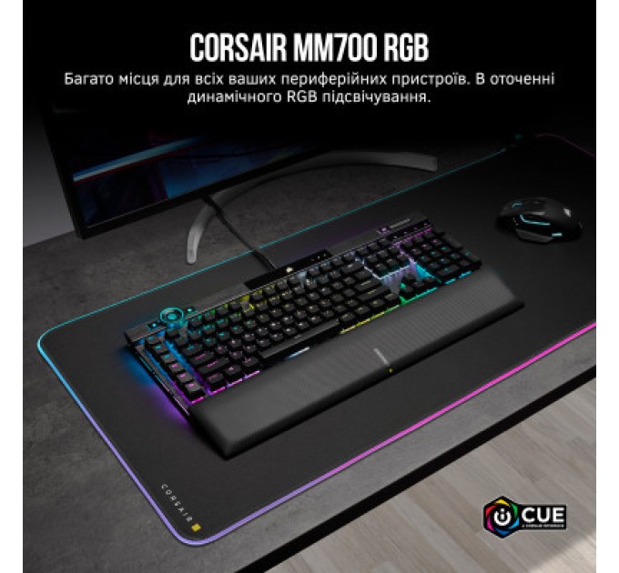 Corsair Килимок для мишки Corsair Corsair MM700 RGB (CH-9417070-WW)