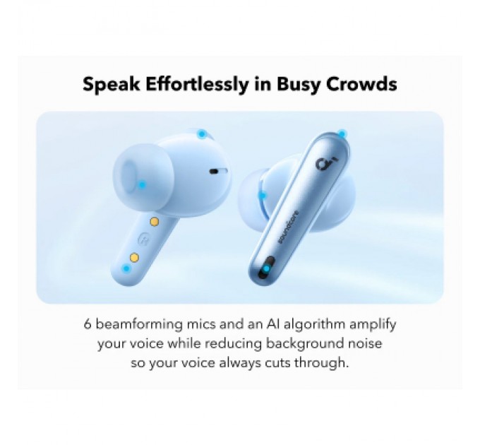 Anker Навушники Anker SoundСore Liberty 4 NC Light Blue (A3947G61)