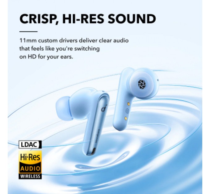 Anker Навушники Anker SoundСore Liberty 4 NC Light Blue (A3947G61)