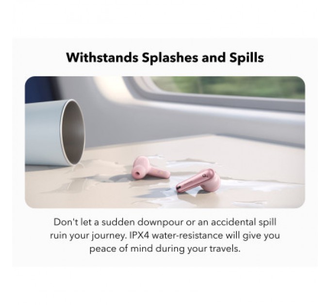 Anker Навушники Anker SoundСore Liberty 4 NC Pastel Pink (A3947G51)