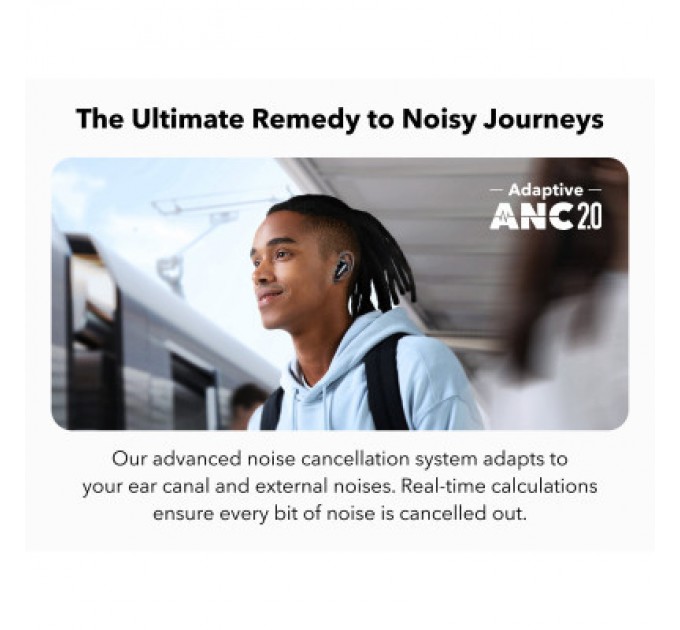 Anker Навушники Anker SoundСore Liberty 4 NC Velvet Black (A3947G11)