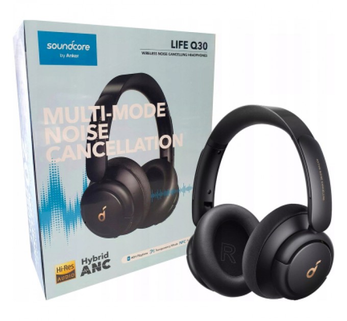 Anker Навушники Anker SoundСore Life Q30 Black (A3028011)