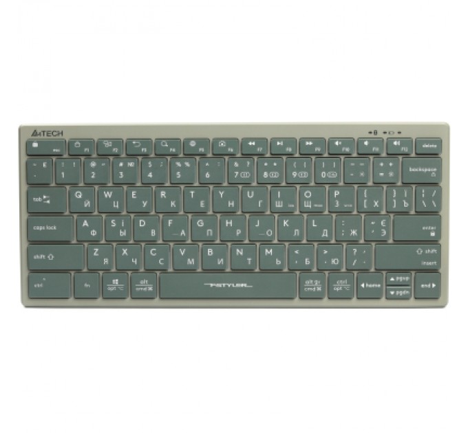 A4Tech Клавіатура A4Tech FBX51C Wireless/Bluetooth Matcha Green (FBX51C Matcha Green)