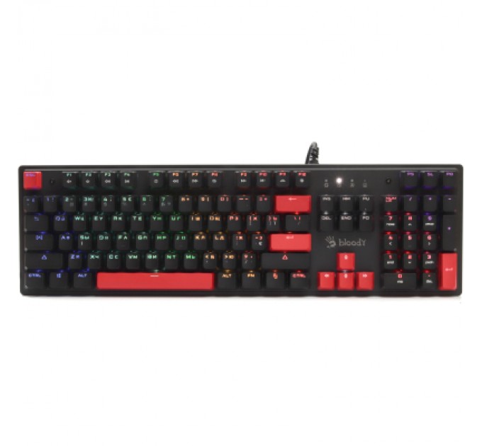 A4Tech Клавіатура A4Tech Bloody S510R RGB BLMS Switch Red USB Black (Bloody S510R Fire Black)