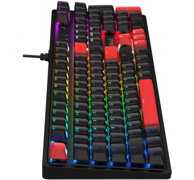 A4Tech Клавіатура A4Tech Bloody S510R RGB BLMS Switch Red USB Black (Bloody S510R Fire Black)