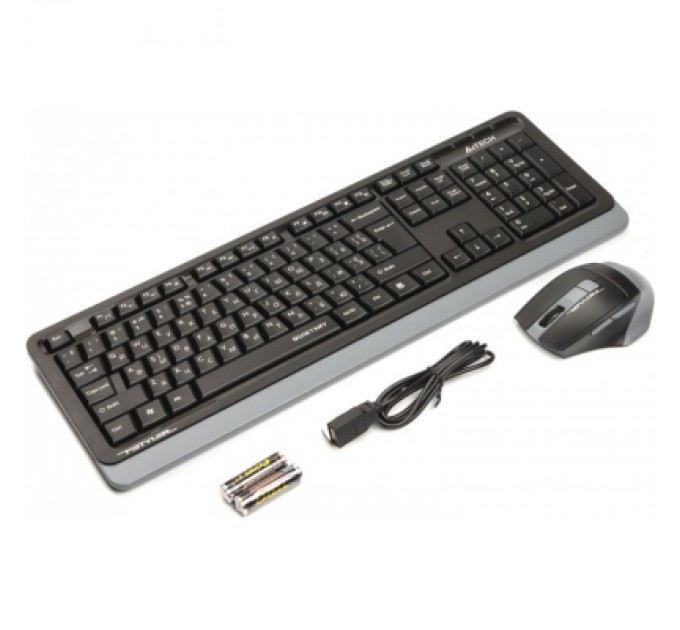 A4Tech Комплект A4Tech FGS1035Q Wireless Grey (FGS1035Q Grey)