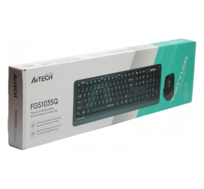A4Tech Комплект A4Tech FGS1035Q Wireless Grey (FGS1035Q Grey)