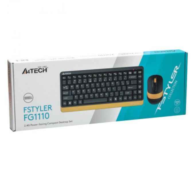 A4Tech Комплект A4Tech FG1110 Wireless Bumblebee (FG1110 Bumblebee)