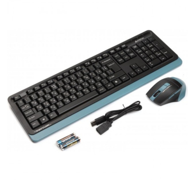 A4Tech Комплект A4Tech FG1035 Wireless Navy Blue (FG1035 Navy Blue)