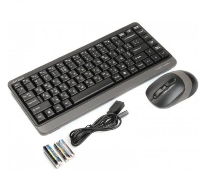 A4Tech Комплект A4Tech FG1110 Wireless Grey (FG1110 Grey)
