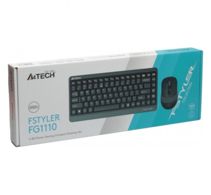 A4Tech Комплект A4Tech FG1110 Wireless Grey (FG1110 Grey)