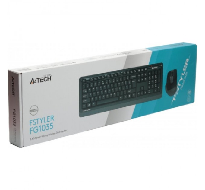 A4Tech Комплект A4Tech FG1035 Wireless Grey (FG1035 Grey)