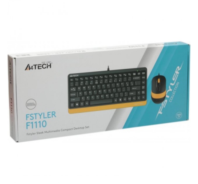 A4Tech Комплект A4Tech F1110 USB Bumblebee (F1110 Bumblebee)