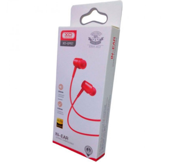 XO Навушники XO EP57 Red (XO-EP57-RD)