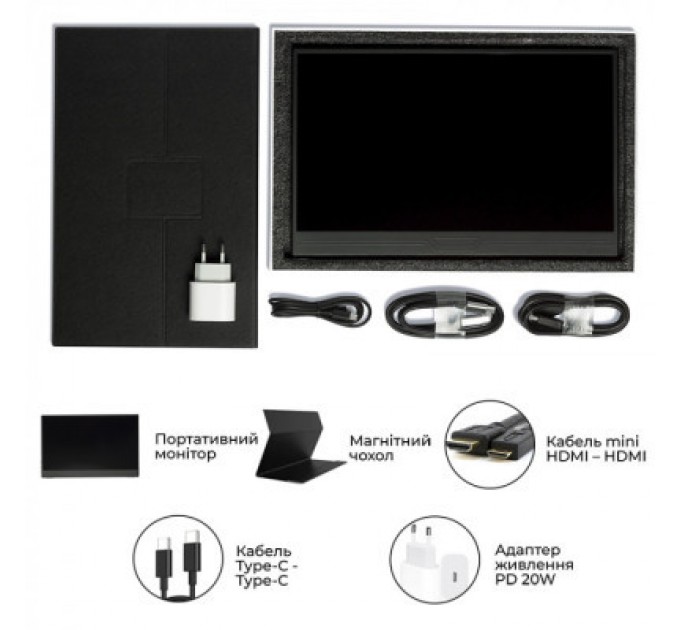 AirOn Монітор AirOn AirScreen14 (6126755803250)