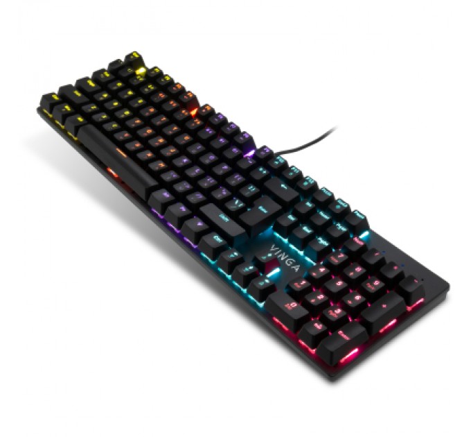 Vinga Клавіатура Vinga KBGM-101 LED Red Switch USB Black (KBGM-101 Black)