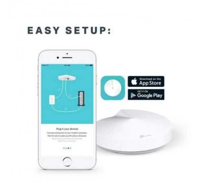 TP-Link Точка доступу Wi-Fi TP-Link DECO-M5-3-PACK