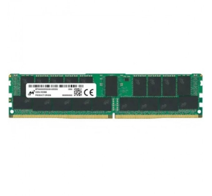 Micron Модуль пам'яті для сервера Micron DDR4 RDIMM 16GB 1Rx4 3200 CL22 (8Gbit) (MTA18ASF2G72PZ-3G2R1)