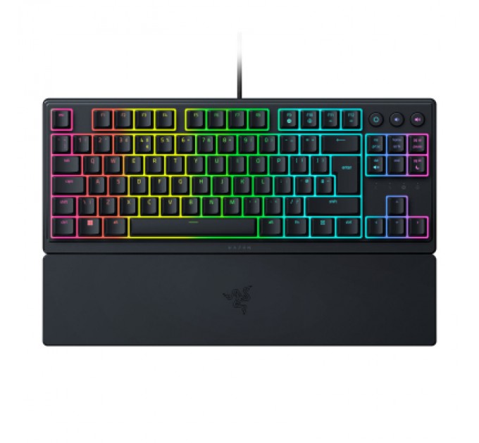 Razer Клавіатура Razer Ornata V3 TKL RGB 84key Mecha-Membrane Switch USB UA Black (RZ03-04881800-R371)