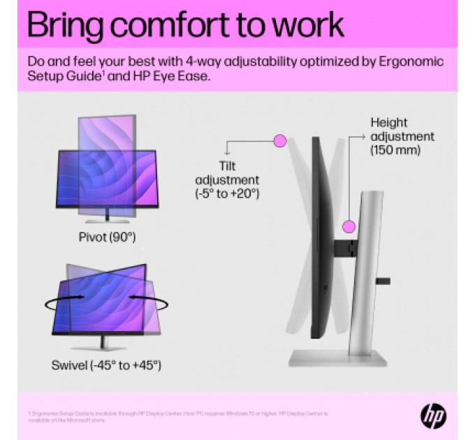 HP Монітор HP E27q G5 (6N6F2AA)