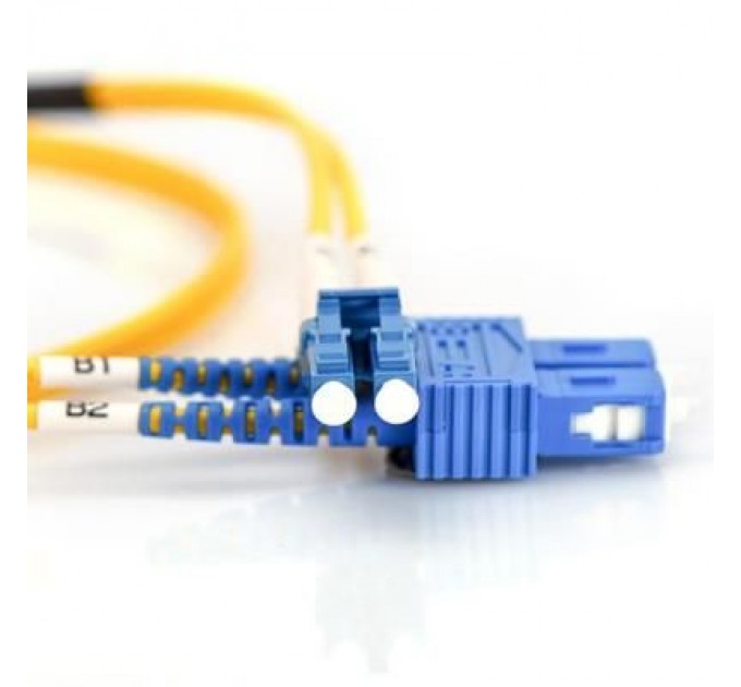 Digitus Оптичний патчкорд Digitus LC/UPC-SC/UPC,9/125,OS2,duplex,1m (DK-2932-01)