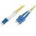 Digitus Оптичний патчкорд Digitus LC/UPC-SC/UPC,9/125,OS2,duplex,1m (DK-2932-01)
