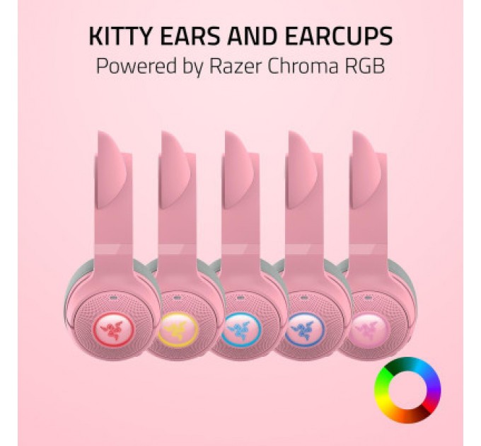 Razer Навушники Razer Kraken Kitty V2 Bluetooth Quartz (RZ04-04860100-R3M1)