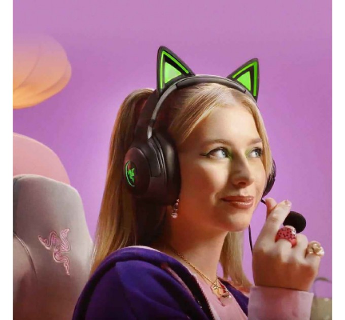 Razer Навушники Razer Kraken Kitty V2 Black (RZ04-04730100-R3M1)
