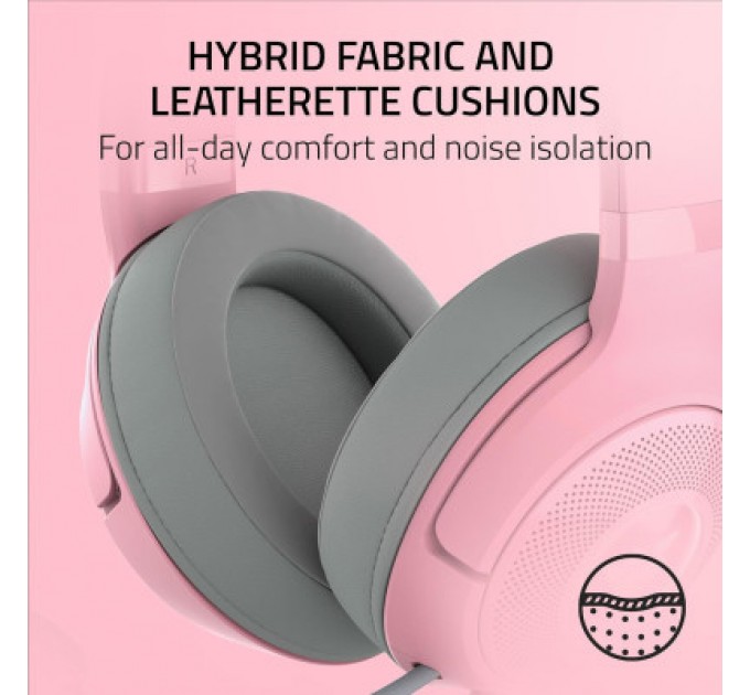 Razer Навушники Razer Kraken Kitty V2 Quartz (RZ04-04730200-R3M1)