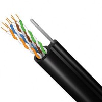 Кабель мережевий FinMark FTP CAT5e 4P 24AWG PE-M B 305m Drum, внешний, проволка 1,2мм (054595)