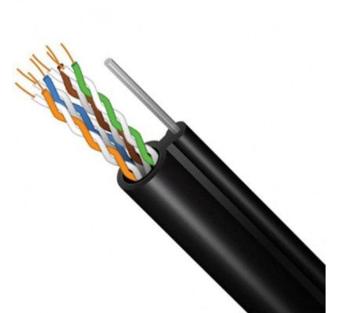 FinMark Кабель мережевий FinMark FTP CAT5e 4P 24AWG PE-M B 305m Drum, внешний, проволка 1,2мм (054595)