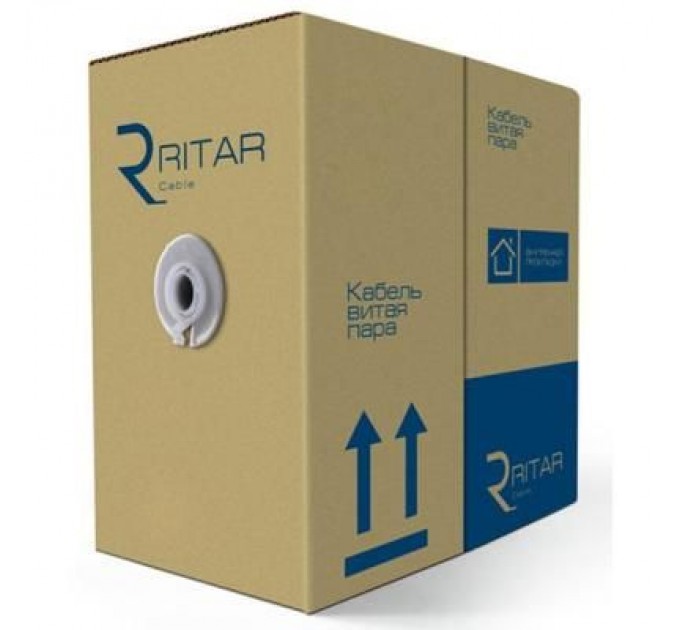 Ritar Кабель мережевий Ritar UTP 305м КВП (4*2*0,48) 4Р [СCA] (08534)