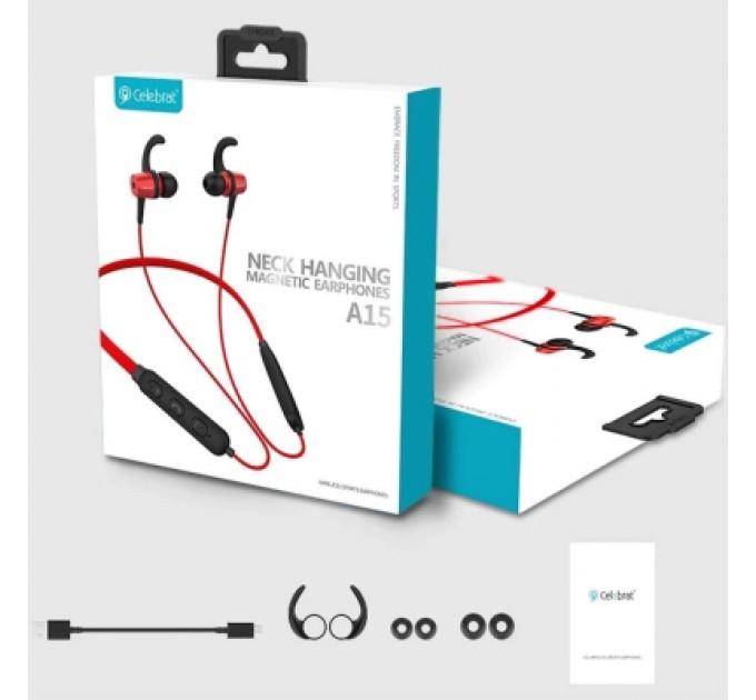 Celebrat Навушники Celebrat A15 Red (1006649)