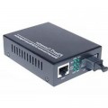Merlion Медіаконвертер Merlion 10/100Base-TX to 100Base-F 1550нм, SM, SC/RJ-45, 25 км +БП (HTB-3100B / 1550_WDM)