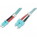 Digitus Оптичний патчкорд Digitus LC/UPC-SC/UPC,50/125,OM3,duplex,3m (DK-2532-03/3)
