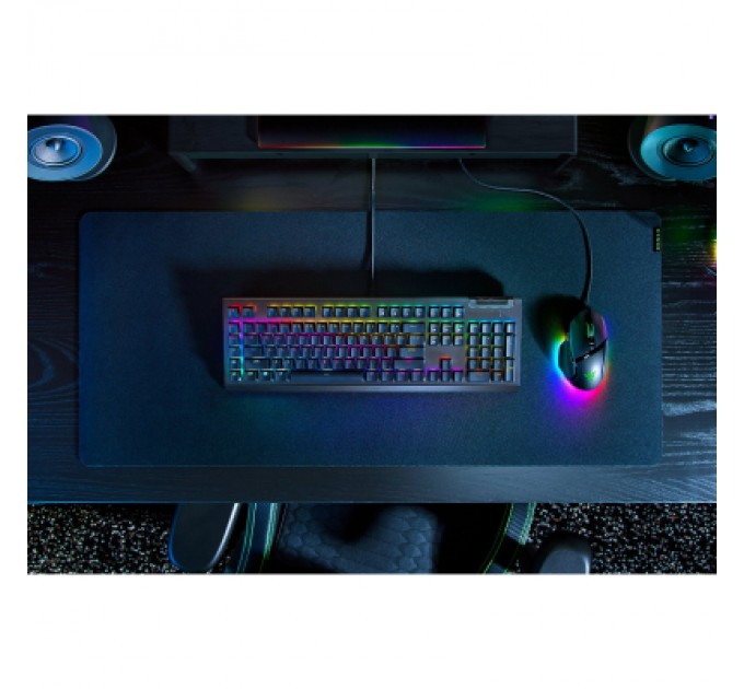 Razer Клавіатура Razer BlackWidow V4 X Green Switch USB RU Black (RZ03-04700800-R3R1)
