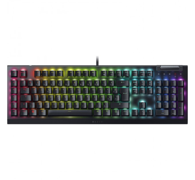 Razer Клавіатура Razer BlackWidow V4 X Green Switch USB RU Black (RZ03-04700800-R3R1)