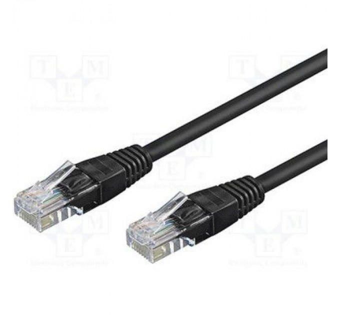 Digitus Патч-корд Digitus 0.5м (DK-1511-005/BLACK)