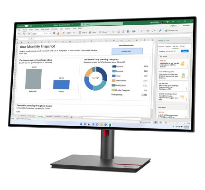 Lenovo Монітор Lenovo T27h-30 (63A3ZAT1UA)