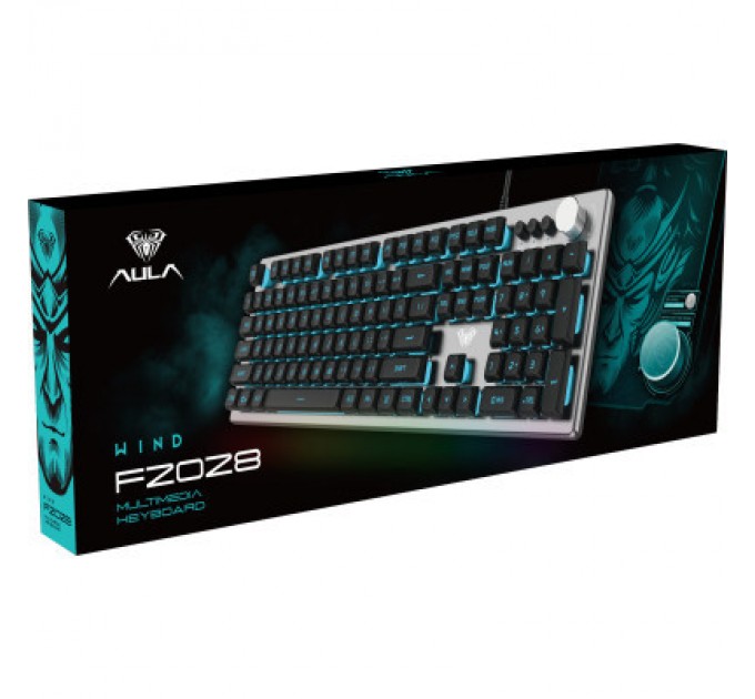 Aula Клавіатура Aula F2028 RGB USB UA (6948391240015)