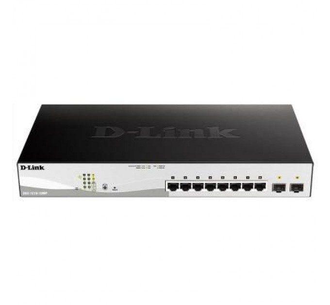 D-Link Комутатор мережевий D-Link DGS-1210-10MP