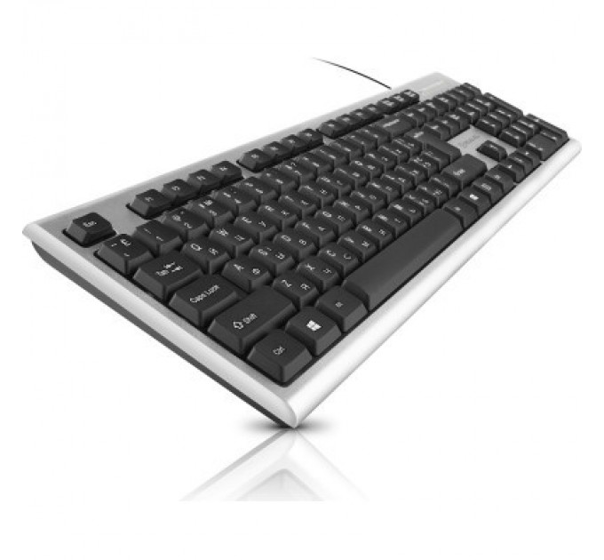 REAL-EL Клавіатура REAL-EL 507 Standard USB Silver