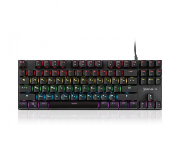 REAL-EL Клавіатура REAL-EL M 05 Grey