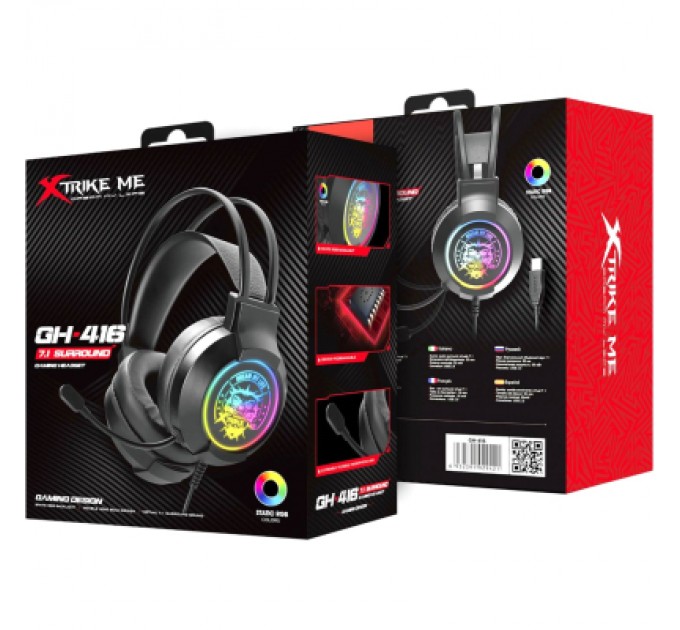 Xtrike ME Навушники Xtrike ME GH-416 Black (GH-416)