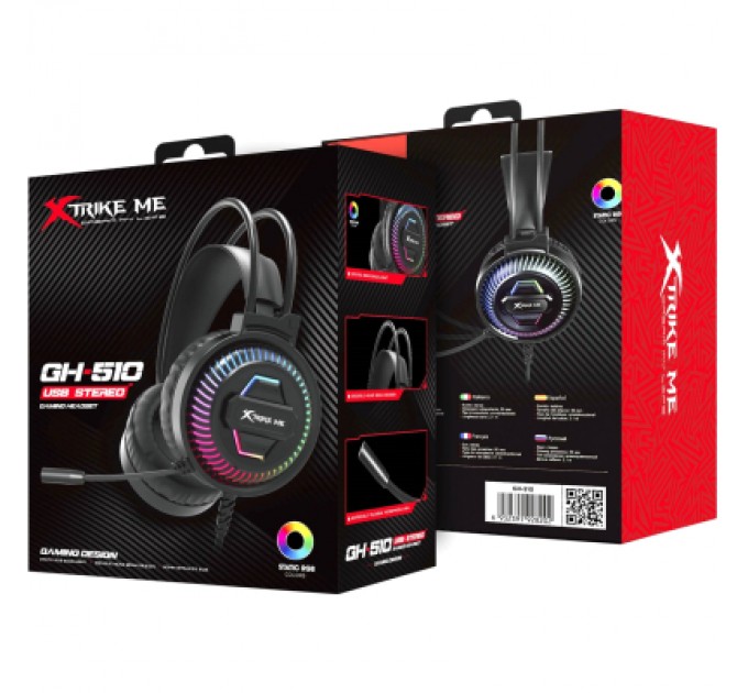 Xtrike ME Навушники Xtrike ME GH-510 Black (GH-510)