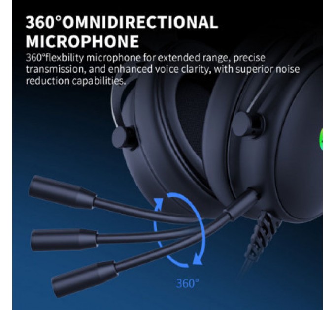 HP Навушники HP DHE-8005 Gaming USB 7.1 Black (DHE-8005U)