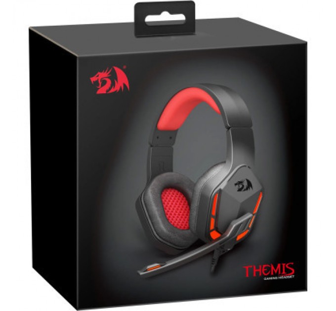 Redragon Навушники Redragon Themis H220 Black/Red (77662)