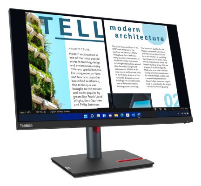 Lenovo Монітор Lenovo P24q-30 (63B4GAT6UA)