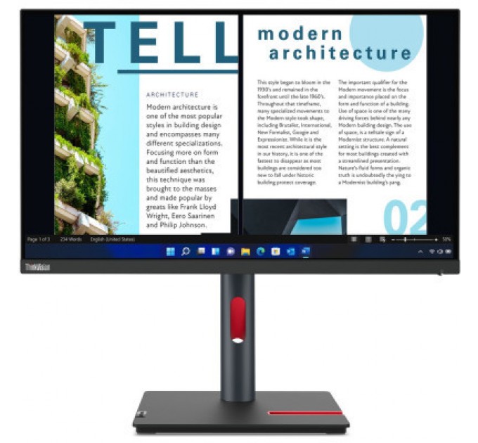 Lenovo Монітор Lenovo P24q-30 (63B4GAT6UA)